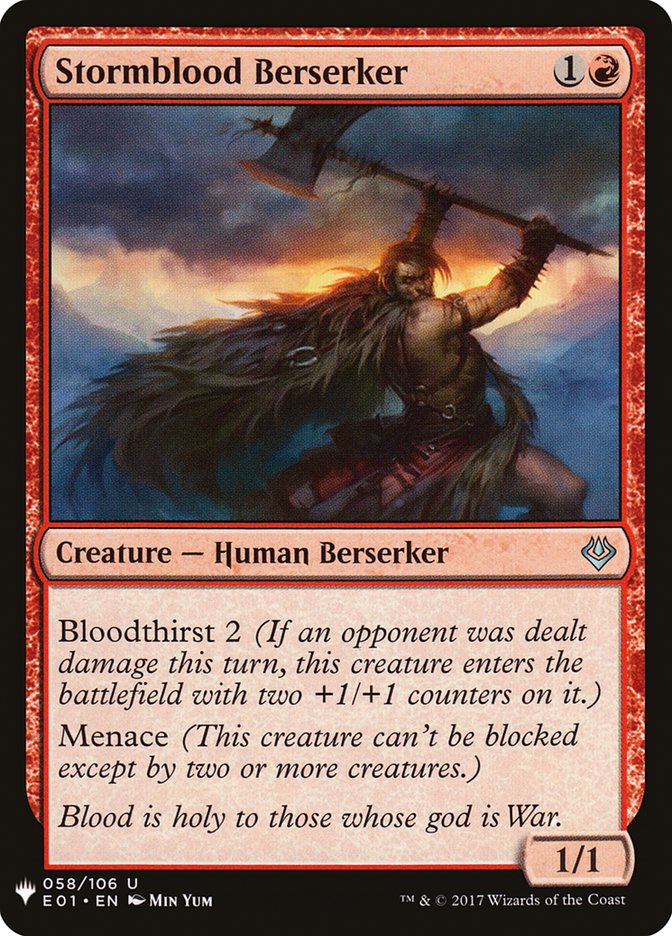 Stormblood Berserker [Mystery Booster] (MB1 1070)