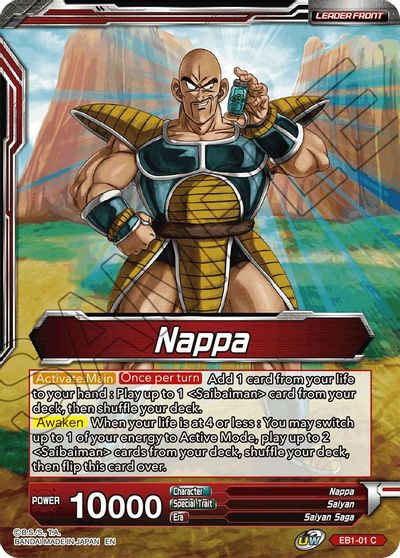 Nappa // Nappa & Saibaimen, the First Invaders [EB1-01]