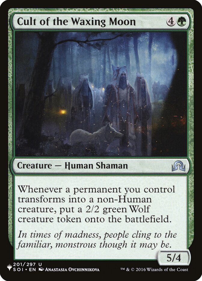Cult of the Waxing Moon [The List] (LSOI 201)
