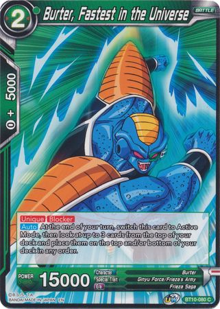 Burter, Fastest in the Universe [BT10-080]