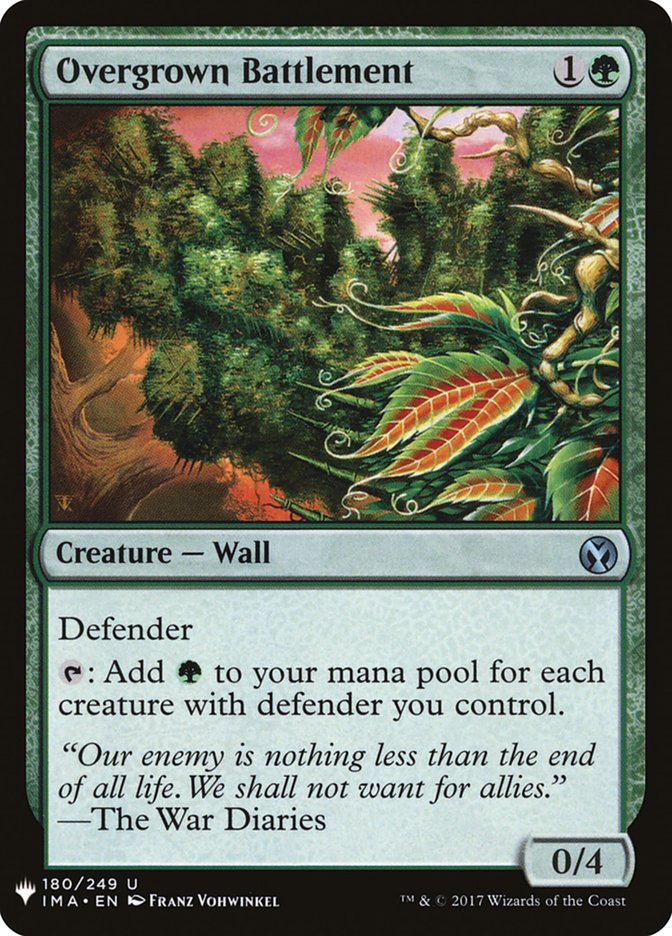 Overgrown Battlement [Mystery Booster] (MB1 1286)