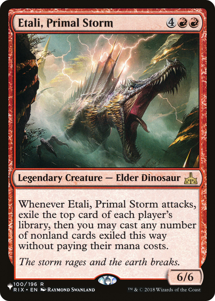 Etali, Primal Storm [The List] (LRIX 100)