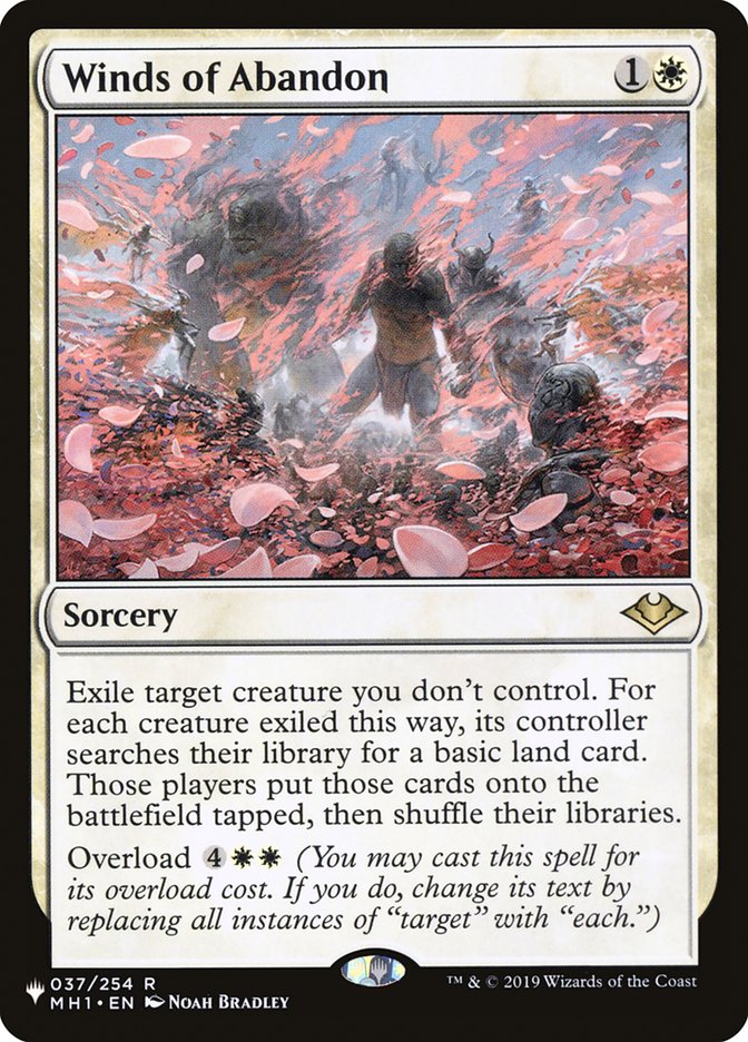 Winds of Abandon [The List] (LMH1 37)