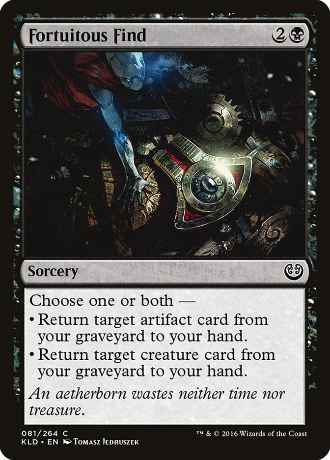 Fortuitous Find [Kaladesh] (KLD 81)