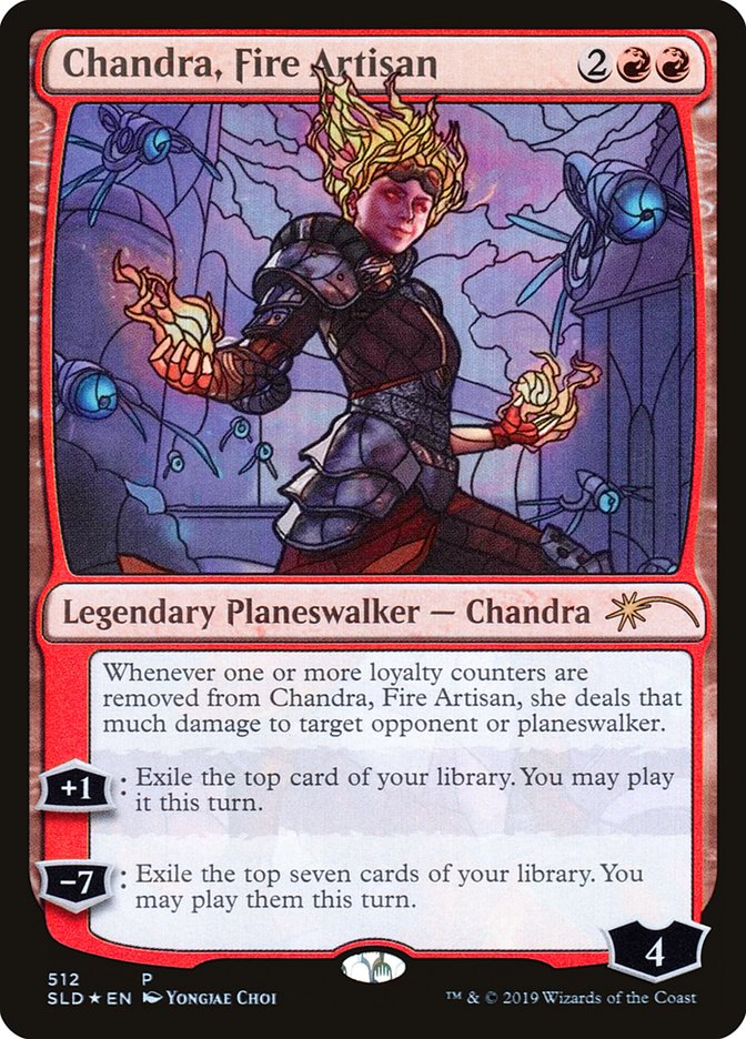 Chandra, Fire Artisan (Secret Lair) [Secret Lair Drop Promos] (PSLD 512)