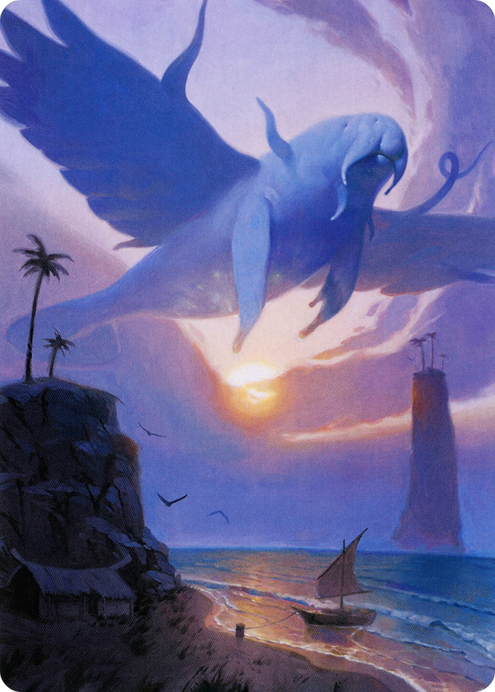 Aeromoeba Art Card [Modern Horizons 2 Art Series] (AMH2 11)