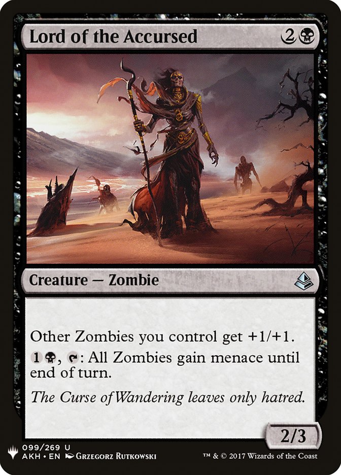 Lord of the Accursed [Mystery Booster] (MB1 703)