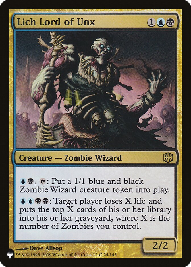 Lich Lord of Unx [The List] (LARB 24)