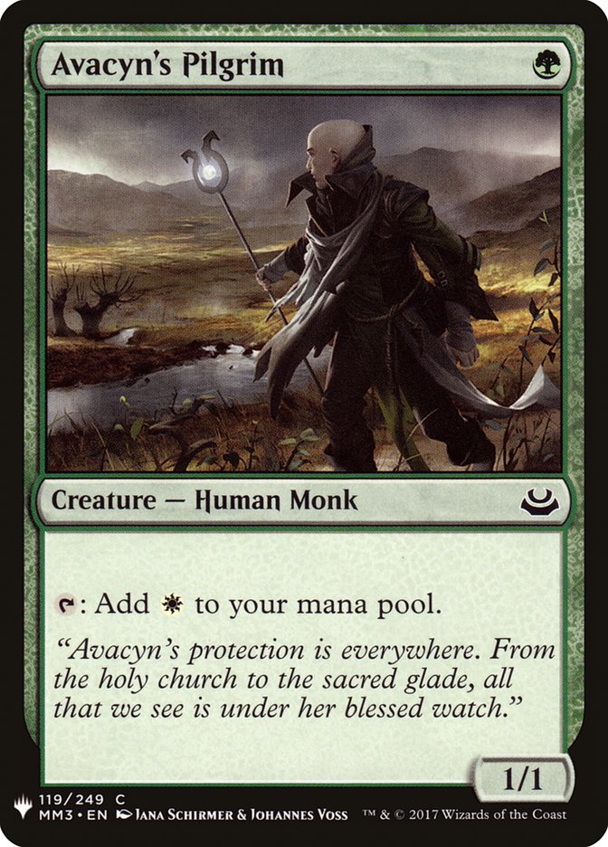 Avacyn's Pilgrim [Mystery Booster] (MB1 1127)