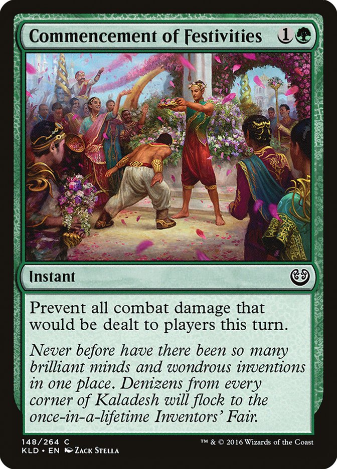 Commencement of Festivities [Kaladesh] (KLD 148)