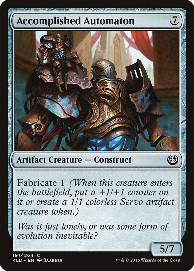 Accomplished Automaton [Kaladesh] (KLD 191)