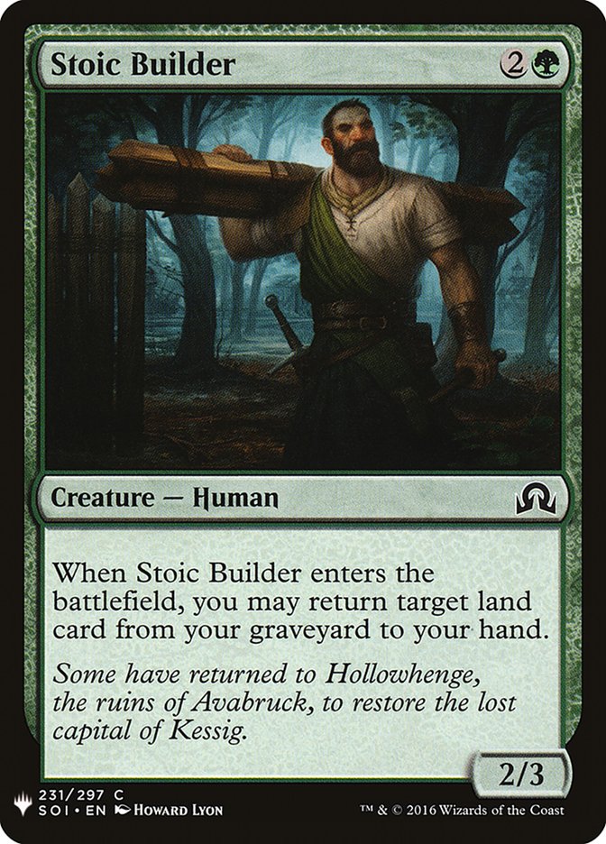 Stoic Builder [Mystery Booster] (MB1 1342)
