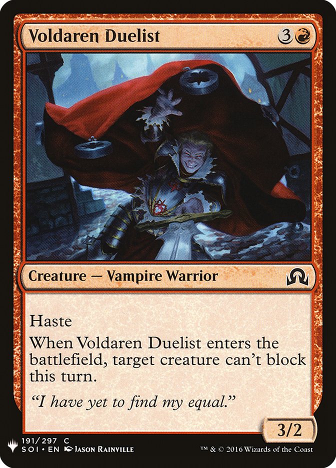 Voldaren Duelist [Mystery Booster] (MB1 1099)
