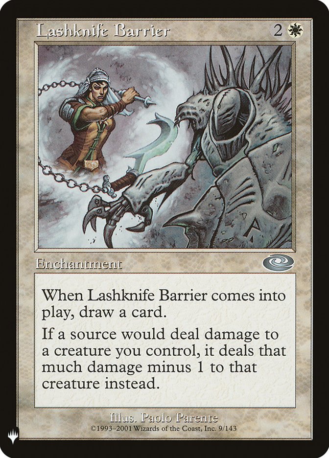 Lashknife Barrier [Mystery Booster] (MB1 157)