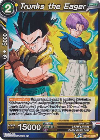 Trunks the Eager [BT10-109]