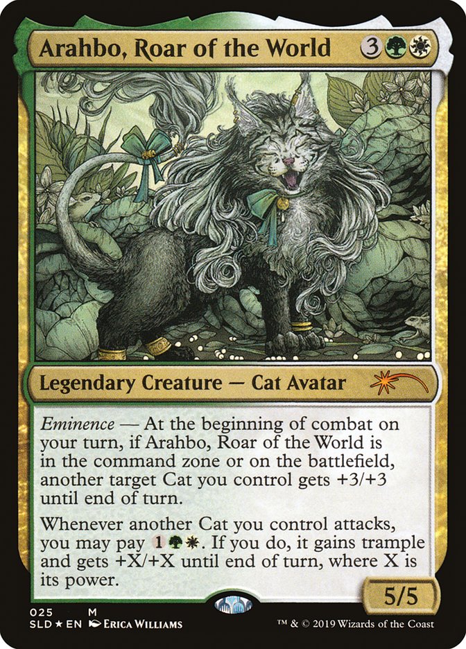 Arahbo, Roar of the World [Secret Lair Drop Series] (SLD 25)