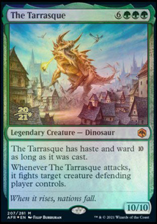The Tarrasque [Dungeons & Dragons: Adventures in the Forgotten Realms Prerelease Promos] (PAFR 207)