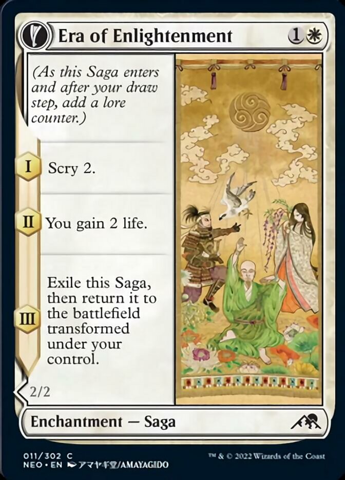 Era of Enlightenment // Hand of Enlightenment [Kamigawa: Neon Dynasty] (NEO 11)