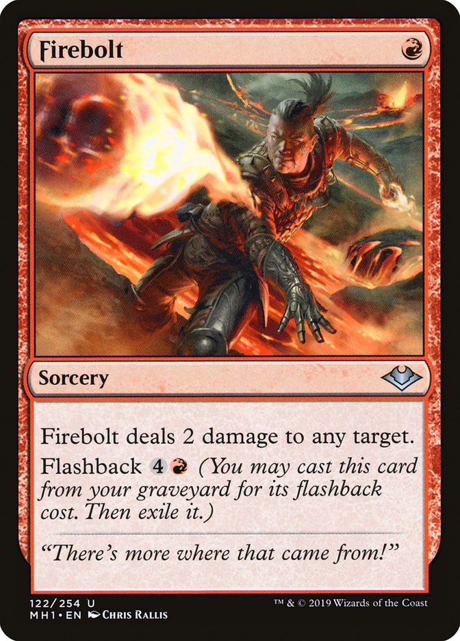Firebolt [Modern Horizons] (MH1 122)