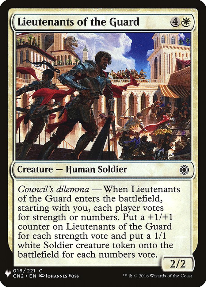 Lieutenants of the Guard [Mystery Booster] (MB1 159)