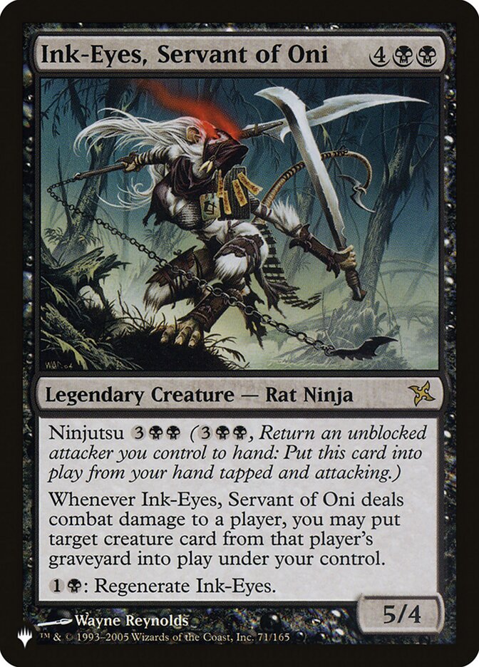 Ink-Eyes, Servant of Oni [The List] (LBOK 71)