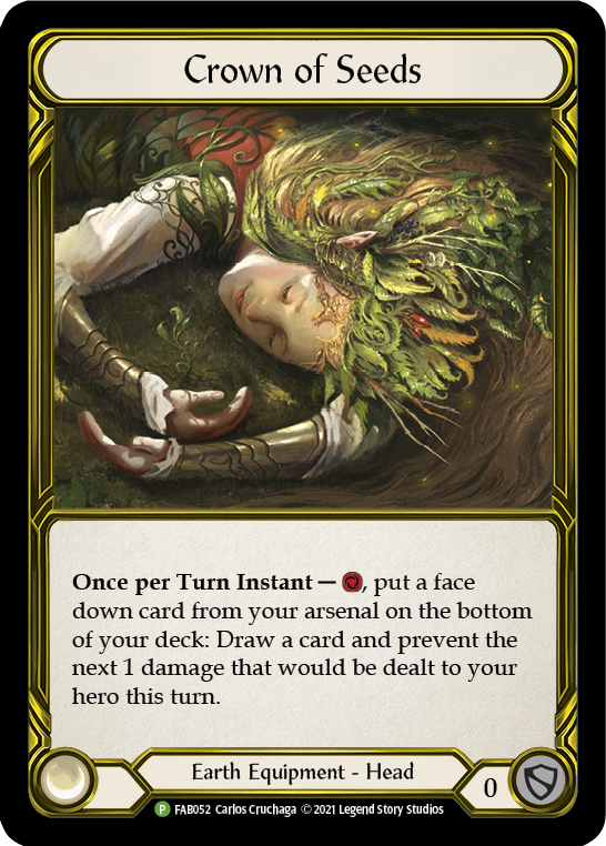 Crown of Seeds [FAB052] (Promo)  Cold Foil