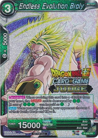 Endless Evolution Broly [P-033]