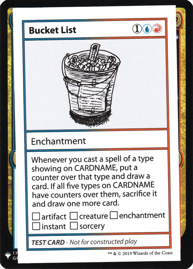 Bucket List [Mystery Booster Playtest Cards] (CMB1 89)