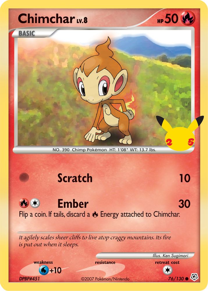 Chimchar [First Partner Pack]
