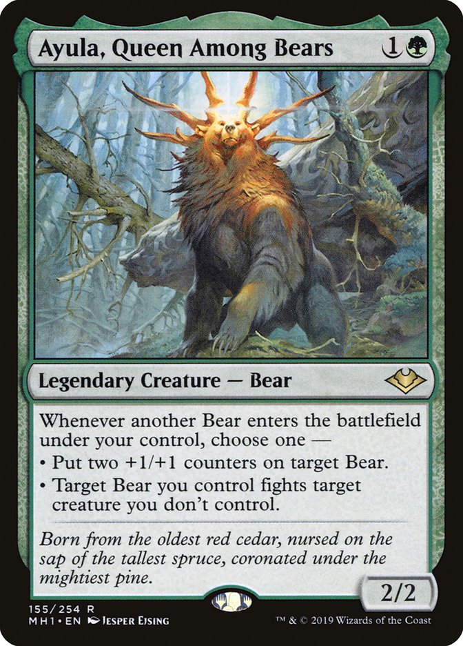 Ayula, Queen Among Bears [Modern Horizons] (MH1 155)