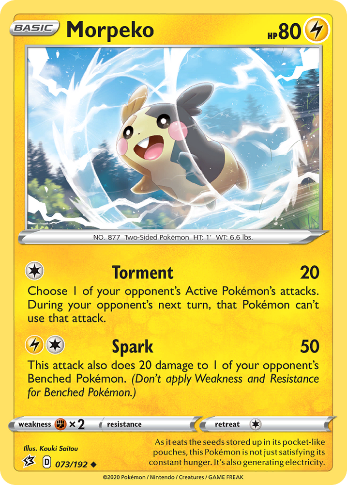 Morpeko (73/192) [Sword & Shield: Rebel Clash]