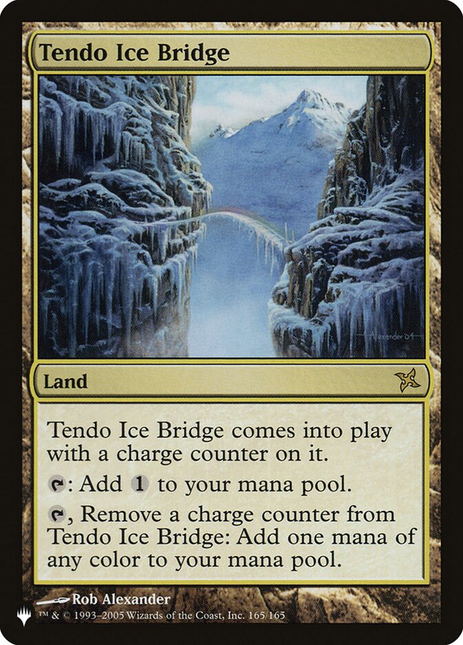 Tendo Ice Bridge [The List] (LBOK 165)