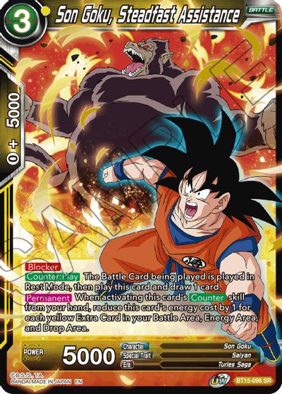 Son Goku, Steadfast Assistance [BT15-096]