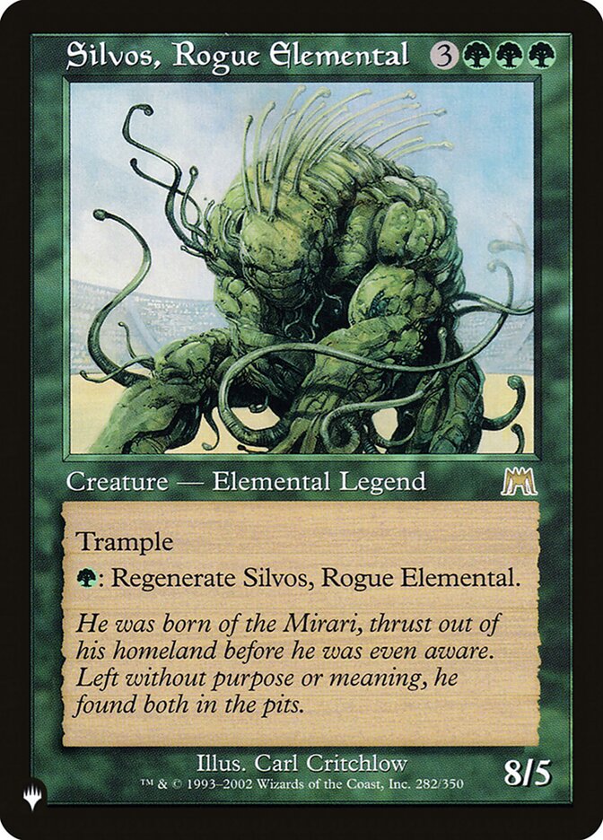 Silvos, Rogue Elemental [The List] (LONS 282)