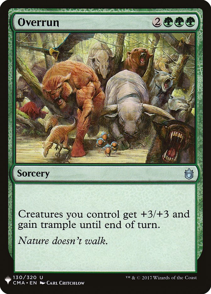 Overrun [Mystery Booster] (MB1 1287)