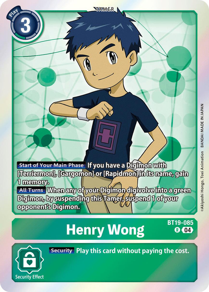 Henry Wong [BT19-085] [Release Special Booster 2.0]
