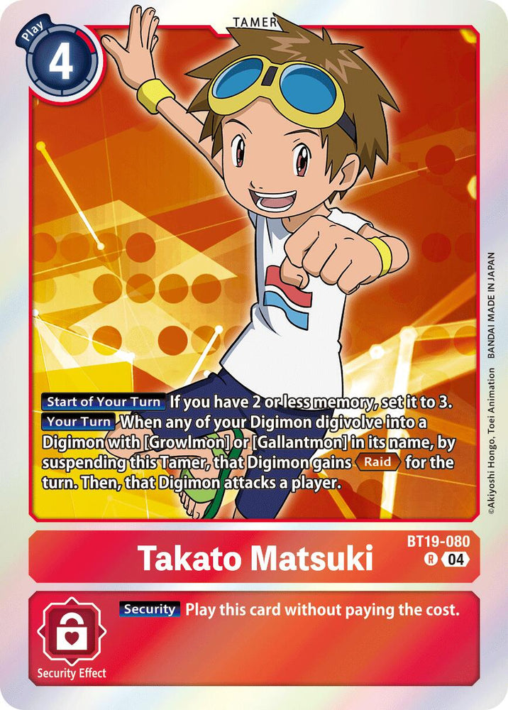 Takato Matsuki [BT19-080] [Release Special Booster 2.0]