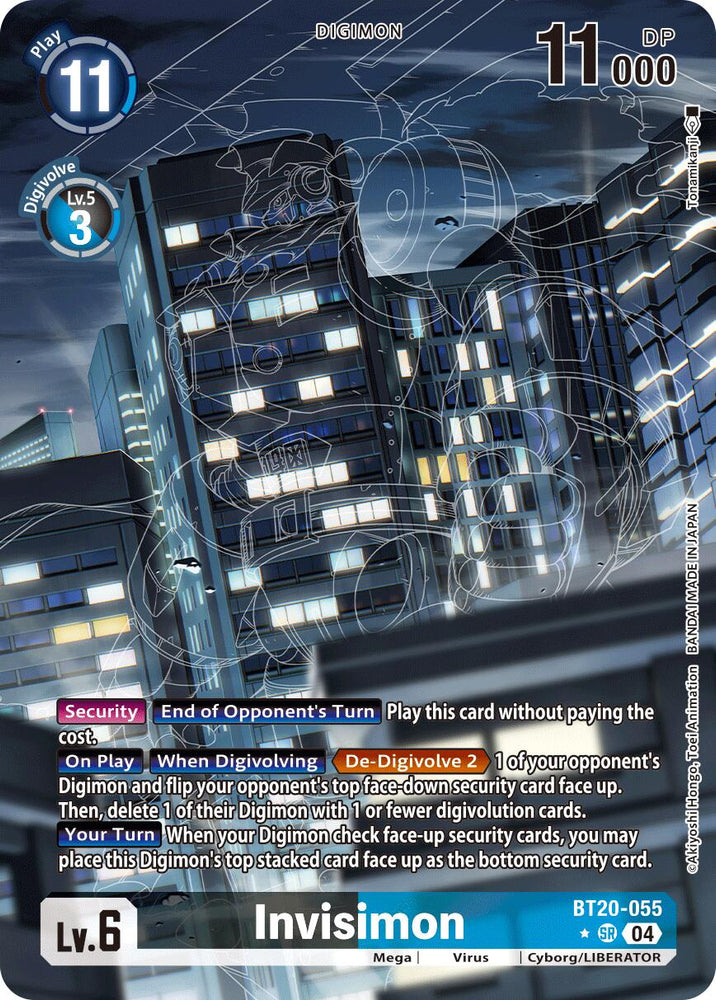 Invisimon [BT20-055] (Alternate Art) [Release Special Booster 2.0]