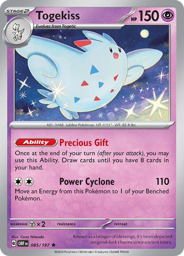 Togekiss (045/108) [Scarlet & Violet: Obsidian Flames]