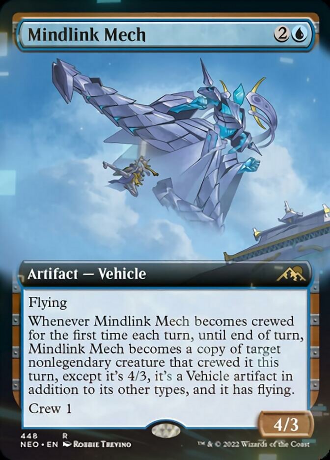 Mindlink Mech (Extended) [Kamigawa: Neon Dynasty] (NEO 448)