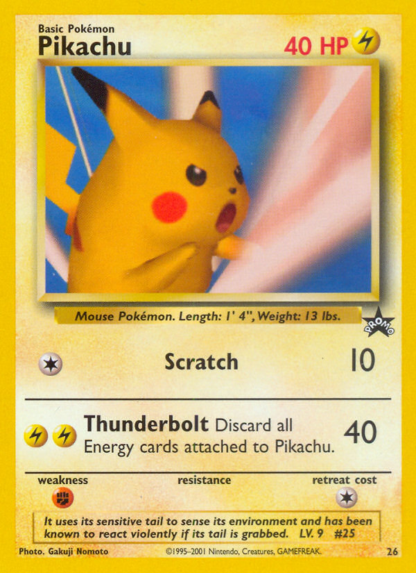 Pikachu (26) [Wizards: Black Star Promos]