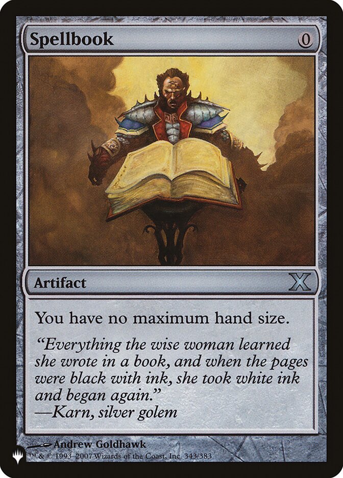 Spellbook [The List] (L10E 343)