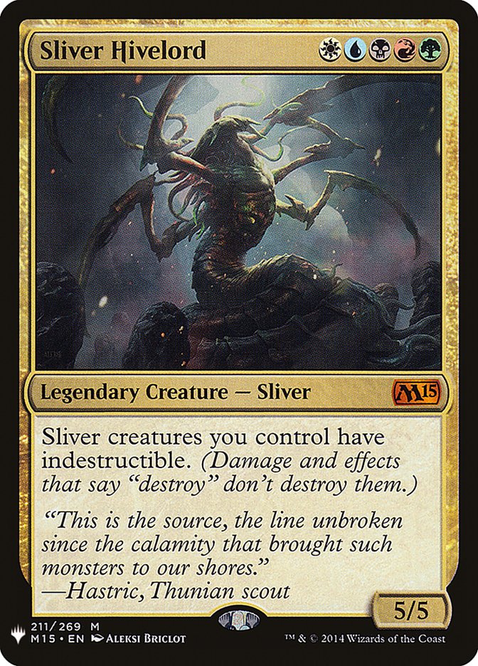 Sliver Hivelord [Mystery Booster] (MB1 1487)