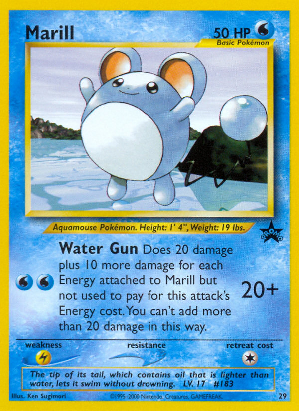 Marill (29) [Wizards: Black Star Promos]