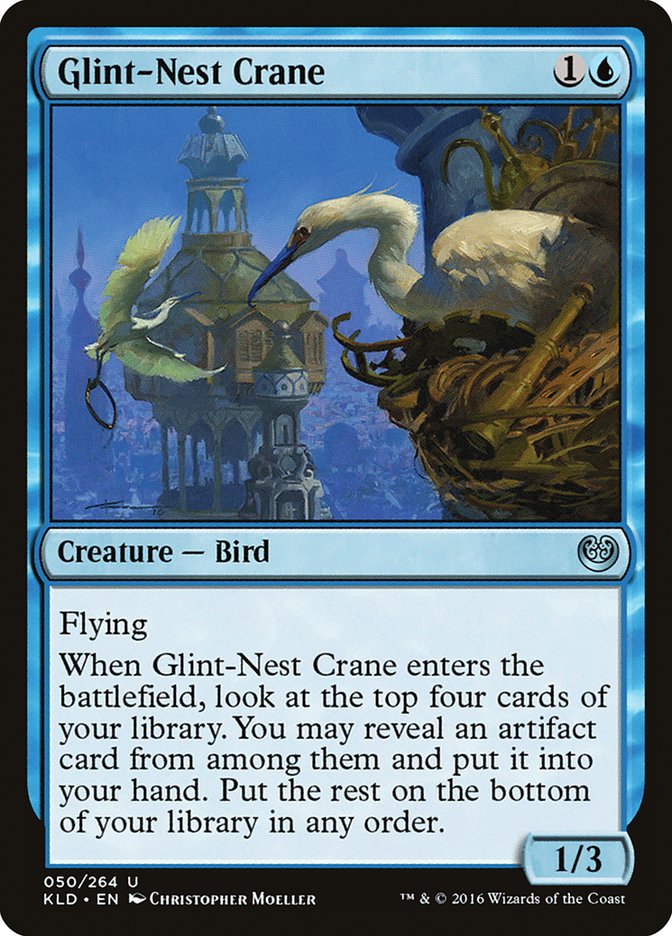 Glint-Nest Crane [Kaladesh] (KLD 50)