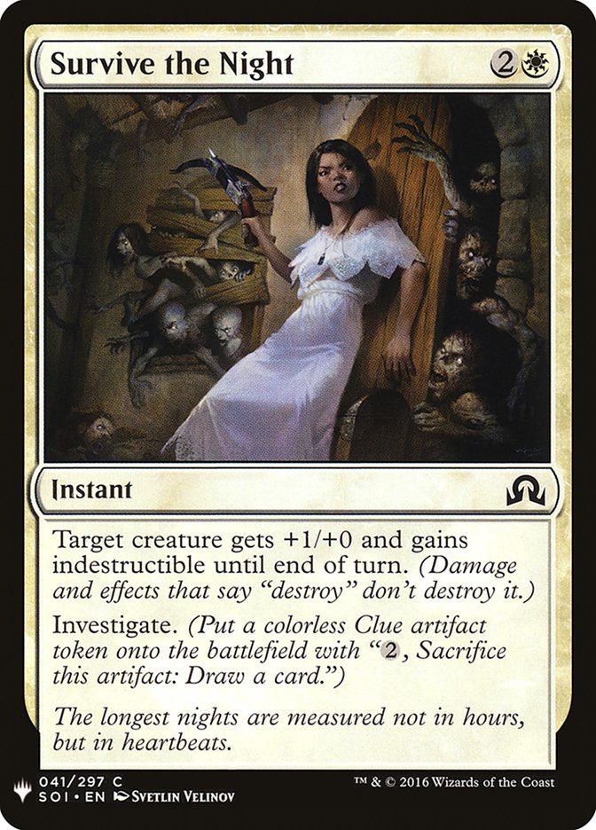 Survive the Night [Mystery Booster] (MB1 252)