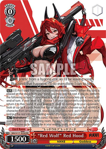 "Red Wolf" Red Hood (NIK/S117-E058 RR) [GODDESS OF VICTORY: NIKKE]