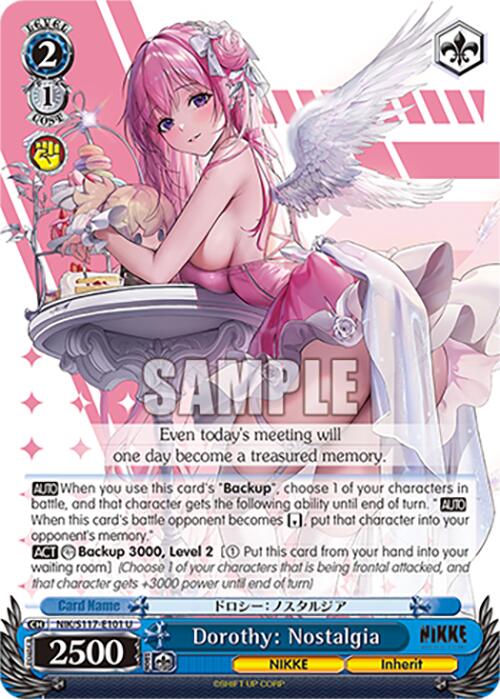 Dorothy: Nostalgia (NIK/S117-E101 U) [GODDESS OF VICTORY: NIKKE]