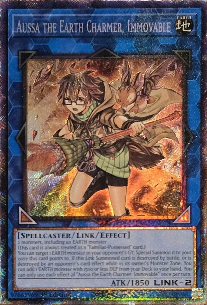 Aussa the Earth Charmer, Immovable [RA04-EN078] Collector's Rare