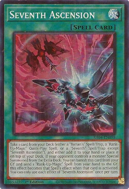 Seventh Ascension [RA04-EN098] Super Rare